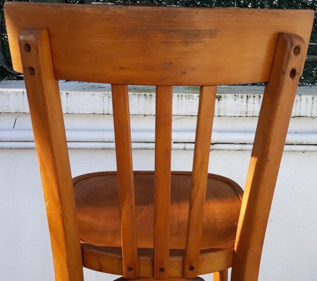 Coffee chair " baumann " - 70s
