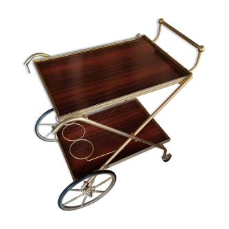 Brass bar trolley