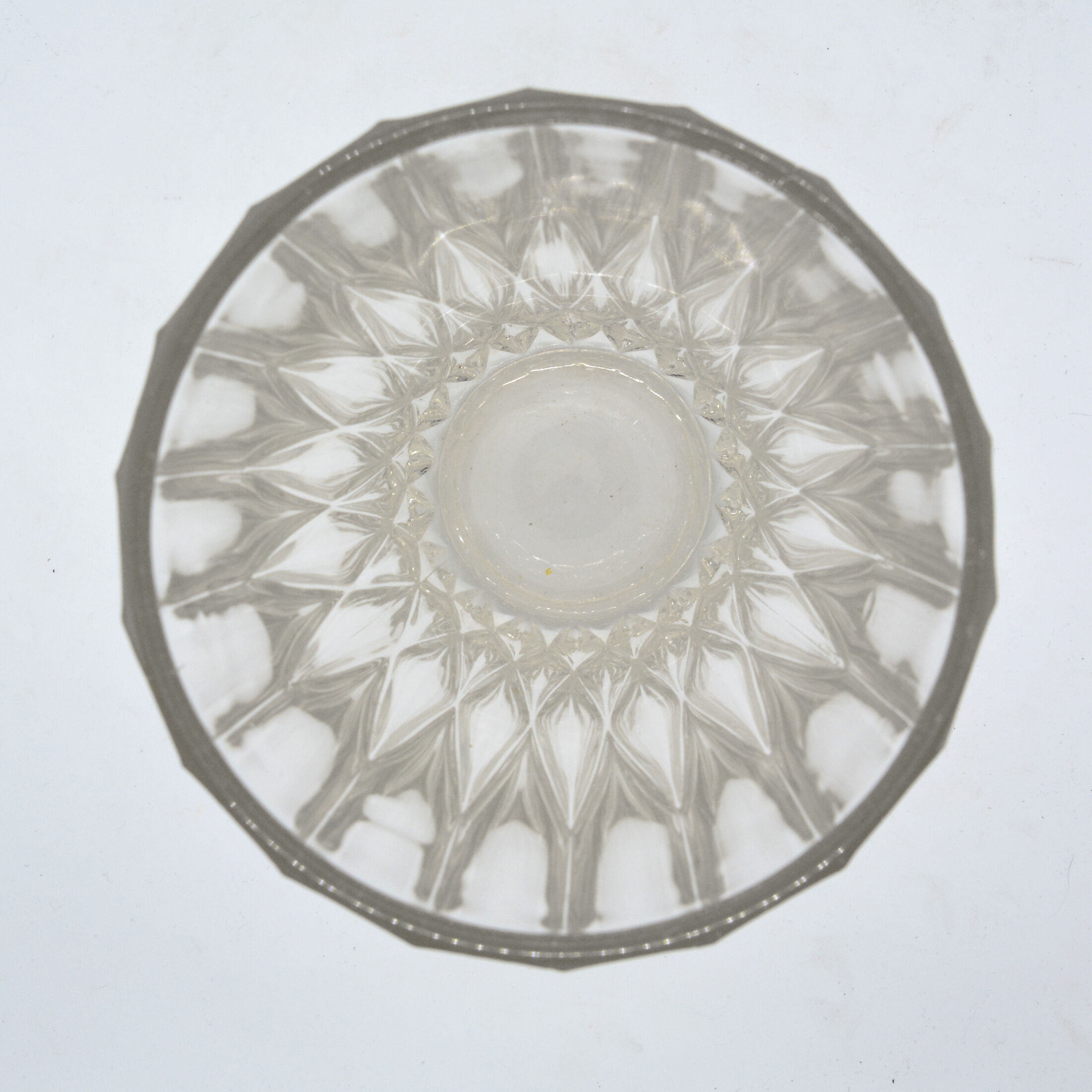 1960s modern glass vase by Jiří Řepásek, Poděbrady Czechoslovakia