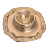Silver-plated egg cup
