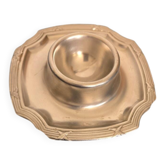 Silver-plated egg cup
