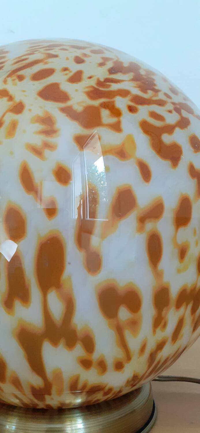 Vintage Murano Globe Lamp