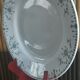 Compotier/plate on foot signed Lunéville KG "Victoria"