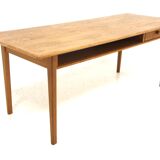 Table basse scandinave en chêne, Suède 1960