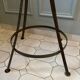 Atypical industrial furniture riveted sphere