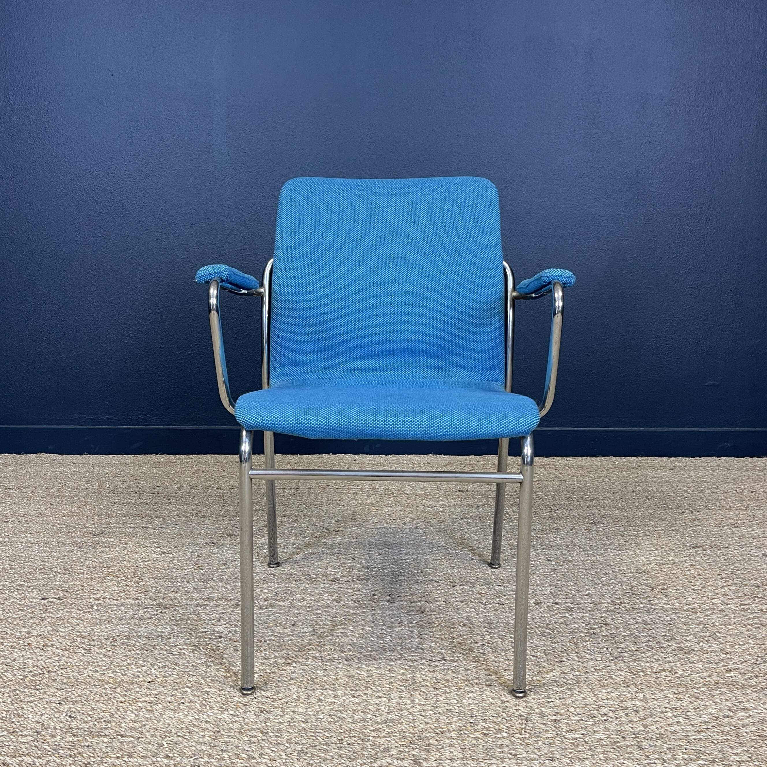 Fauteuil scandinave vintage NKR Suède 1978