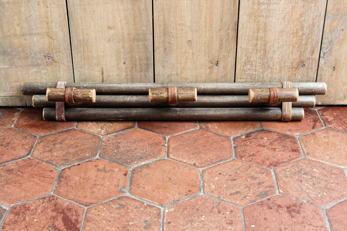 Wall coat rack - folk art