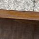 Solid oak farmhouse bench 180cm for rustic farmhouse table 1950