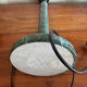 Green marble lamp base