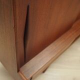 Teak highboard, Danish design, 1970s, production: Denmark