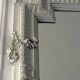 Louis XVI style mirror in wood and carved stucco 20th century