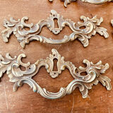 Set of 5 bronze handles