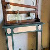 Kitchen shelf countryside.