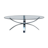 Table basse design années 1980