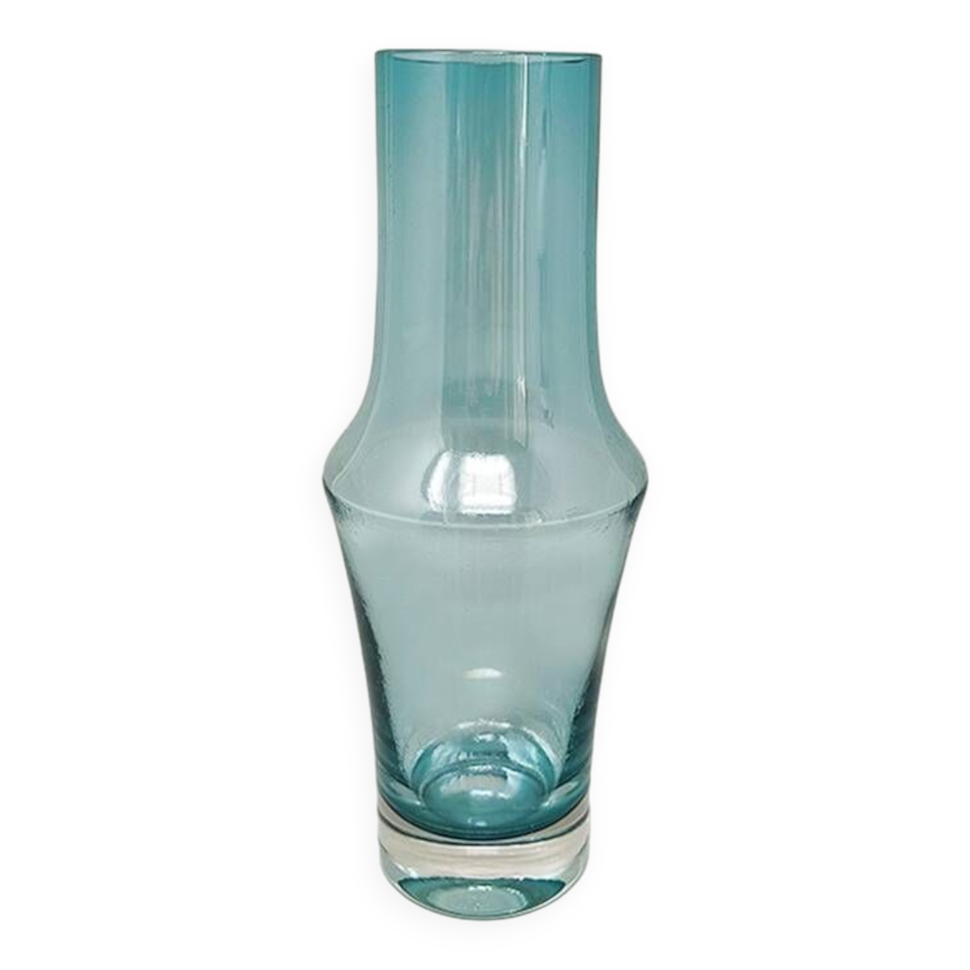 1970s Astonishing Light Blue Vase #1376 by Tamara Aladin Vase for R