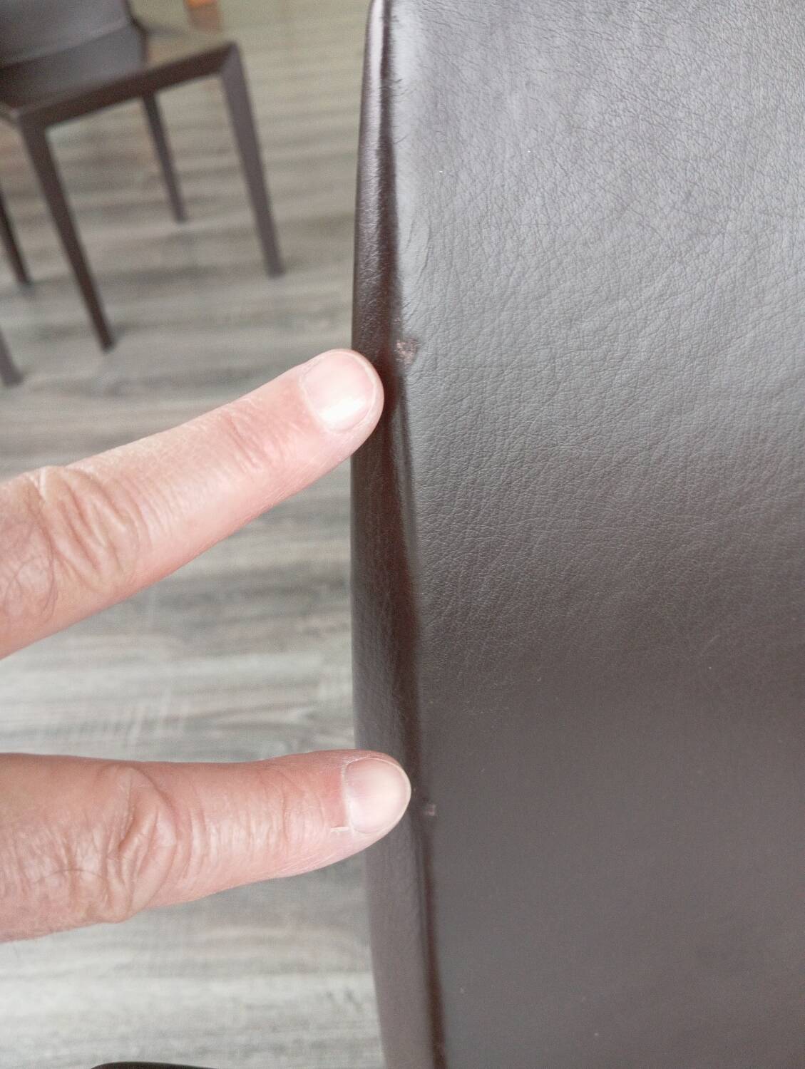 Lola leather chair/armchair designed by Poltrona Frau