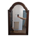 Wooden mirror