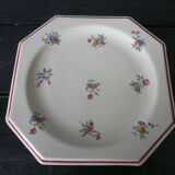 Suite of 5 vintage dessert plates