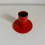 Goro red wall or ceiling light by Sergio Mazza Quattrifolio design