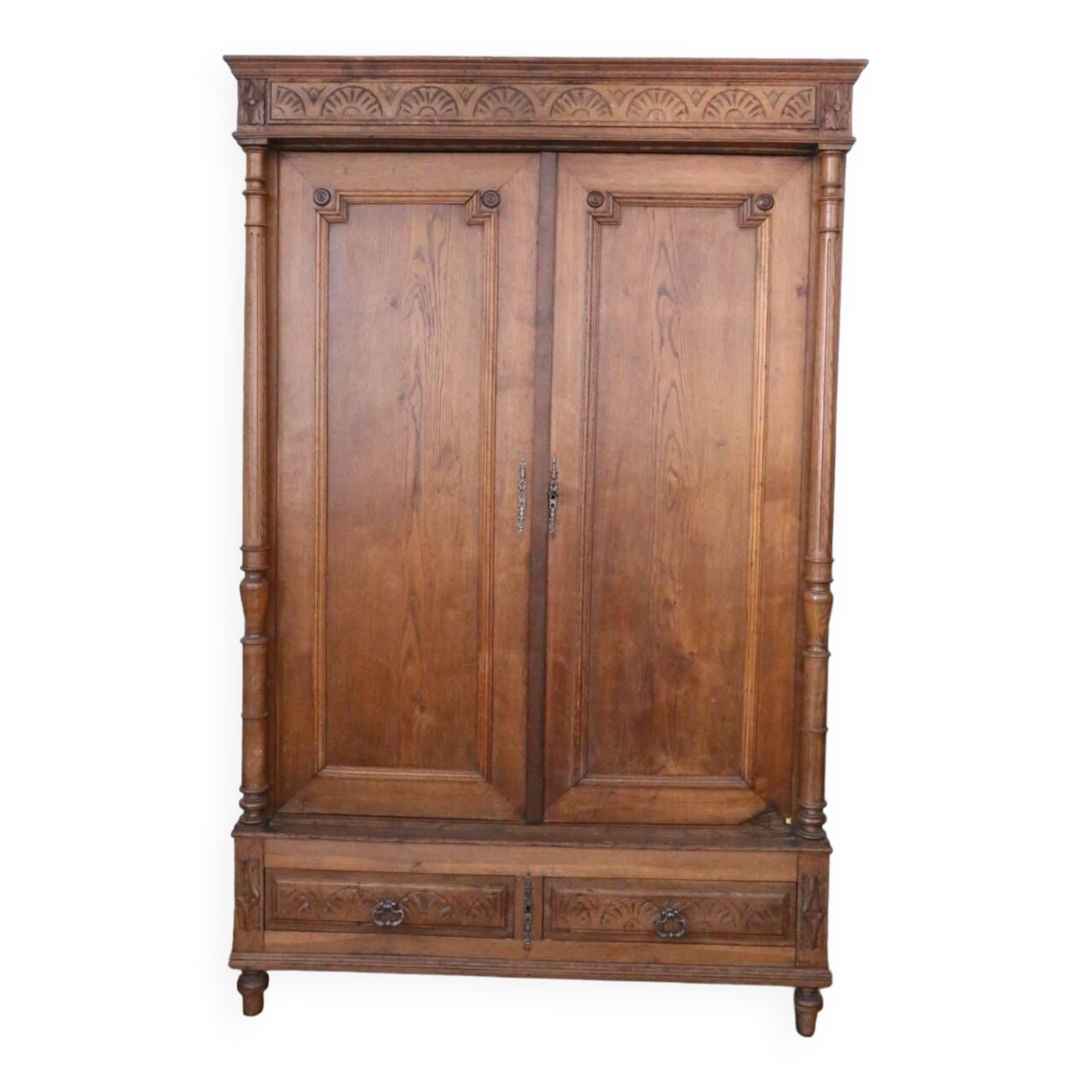 Large linen wardrobe