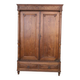 Large linen wardrobe