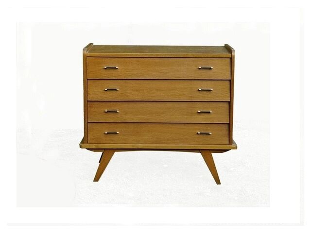 Vintage slanted vintage dresser 1960