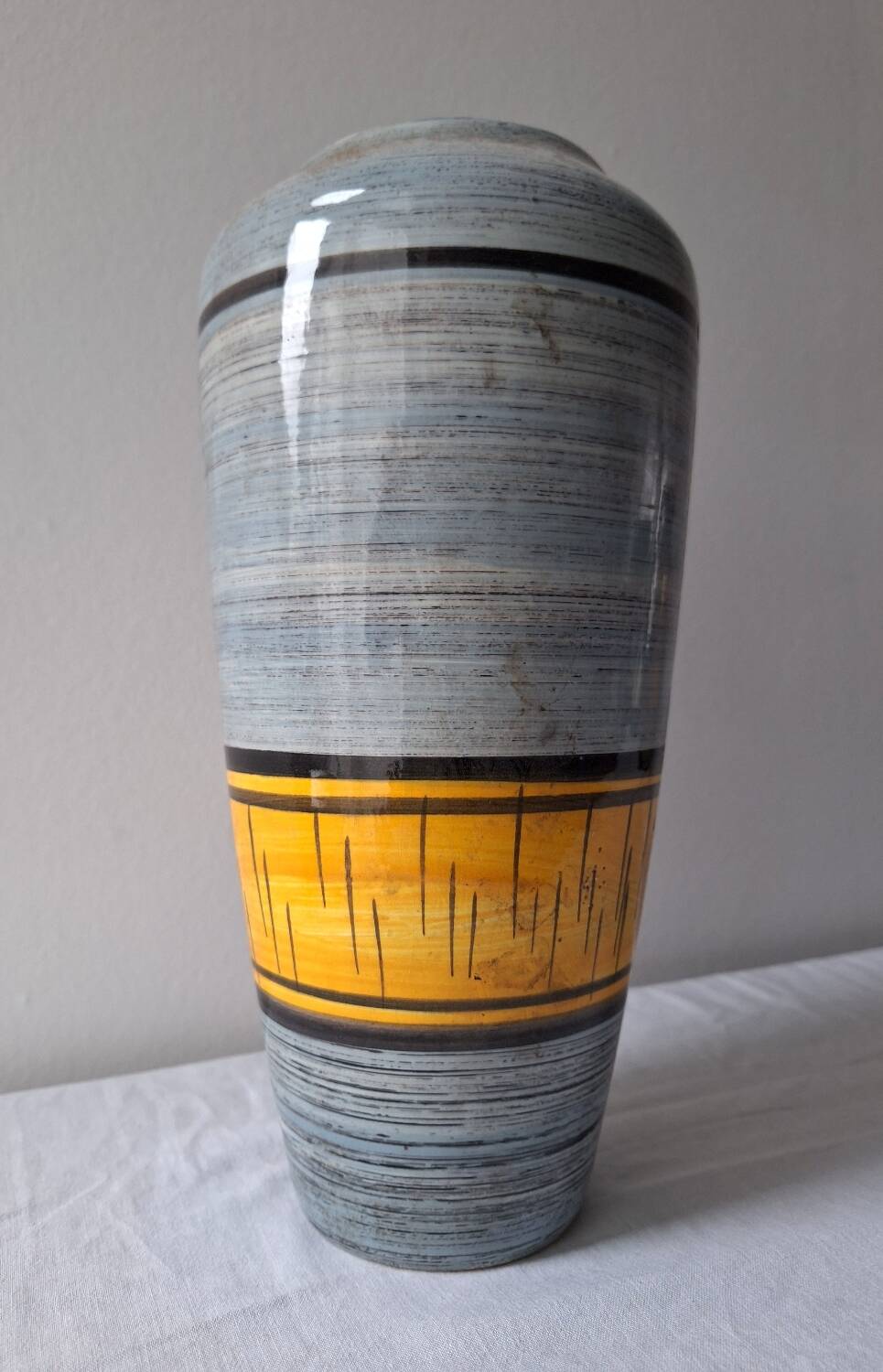 West Germany vase, carafe, vintage pitcher