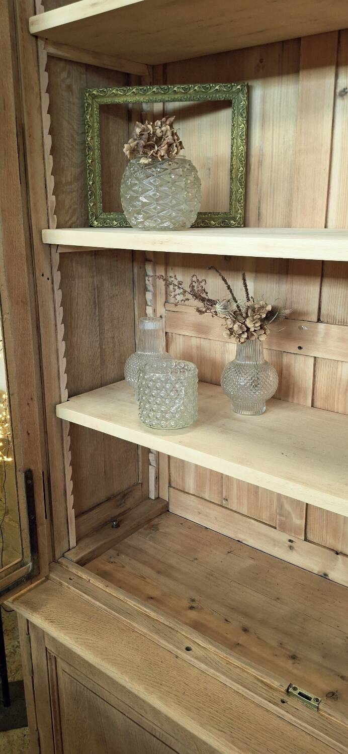 Grande vitrine ancienne de musée