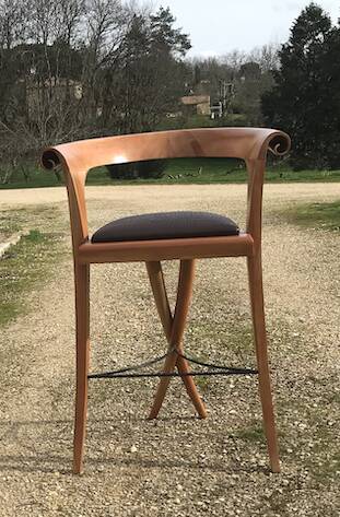 Lot of 5 Art Deco high chairs – 1930s – Origin: Casino de Biarritz