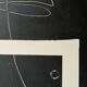 Large contemporary painting unique piece mixed media signed Hubert Mardi