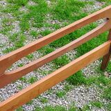 Vintage 50s oak daybed