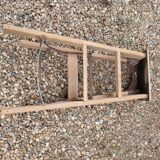 Old wooden stepladder