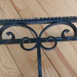 Wrought iron shelf