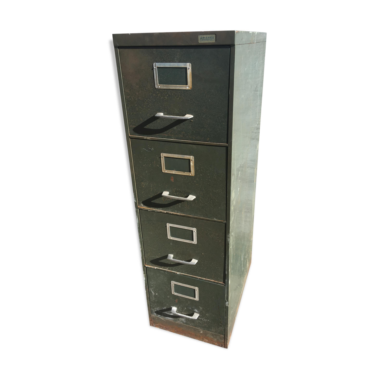 4 drawers of the 50s/60s Arianex metal furniture