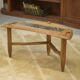 Oak and ceramic coffee table by Guillerme and Chambron for Votre Maison 1950s