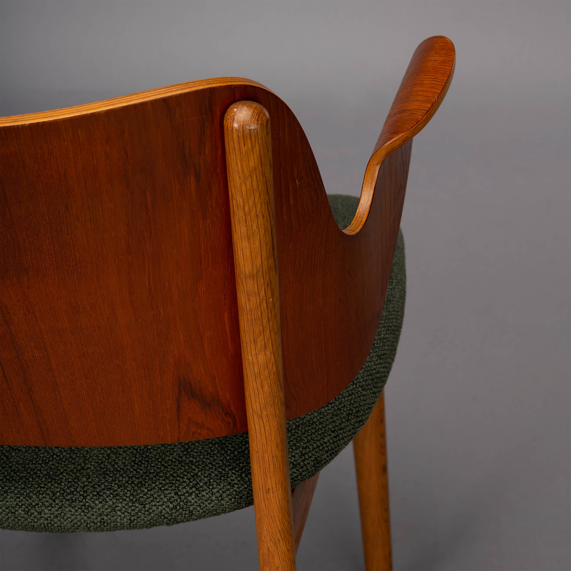Chaise rembourrée Danish Design par Arne Hovmand Olsen, années 1960