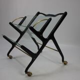 Italian magazine rack, 1950