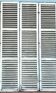 Set of 2 pairs of 19th century solid oak shutters