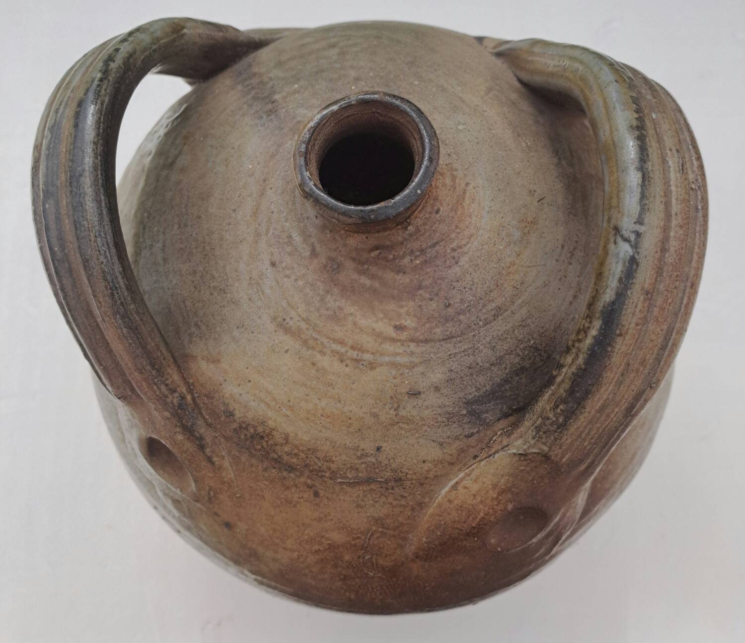 Glazed stoneware jug