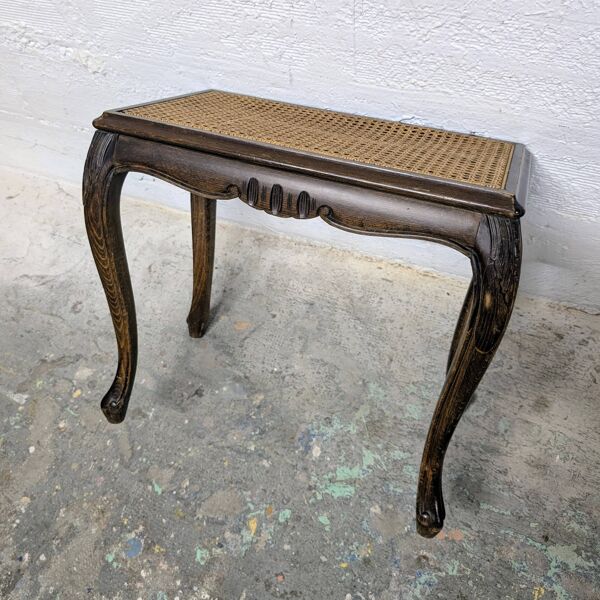 Tabouret de piano style Louis XV
