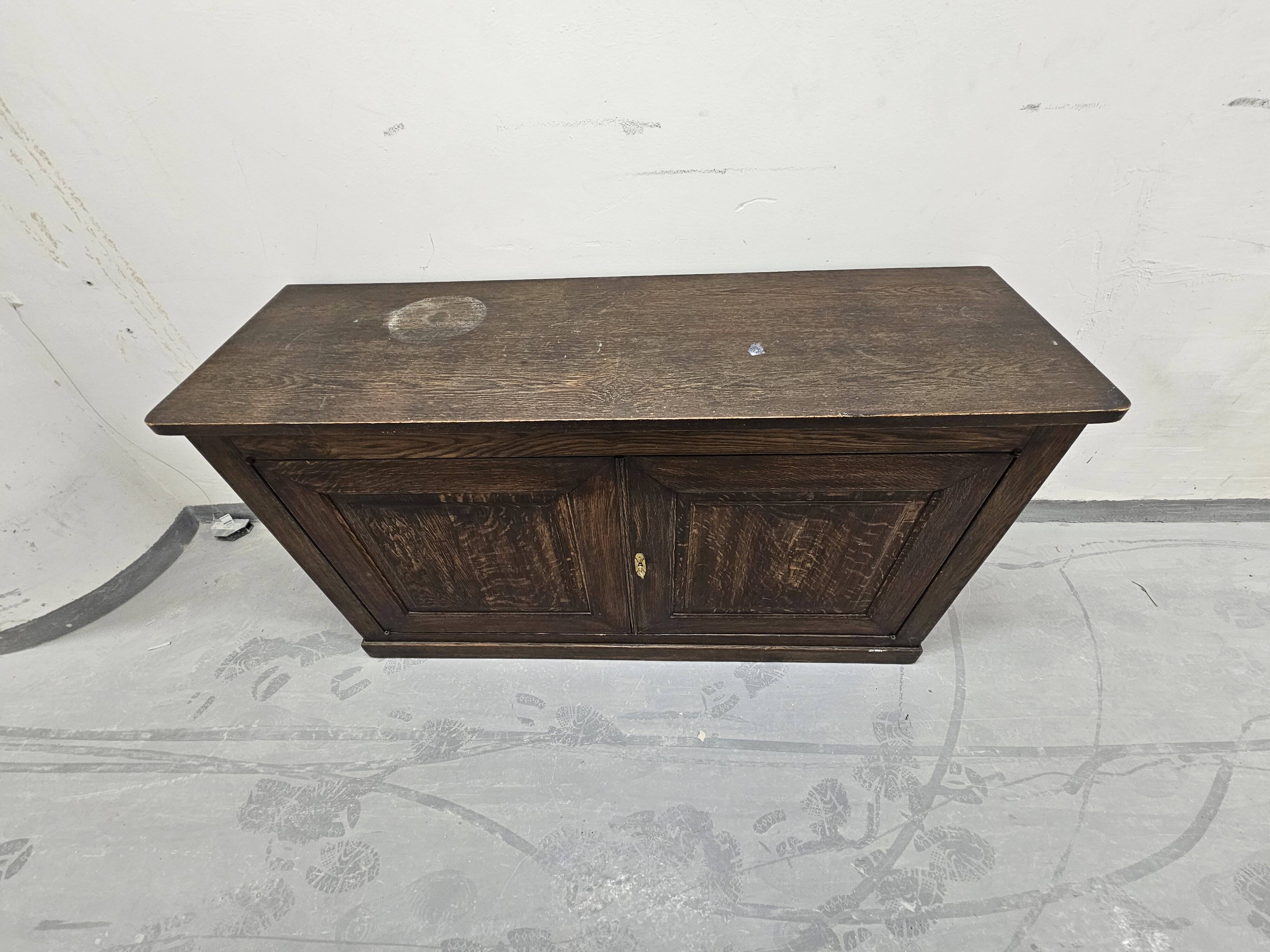 Antique wooden sideboard