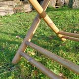Retro bamboo stool