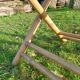 Tabouret rétro bambou
