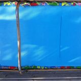 Sunbathing deckchair camp bed La Hutte