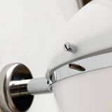 Mid-century Italian space age spherical wall light by Guzzini.