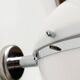 Mid-century Italian space age spherical wall light by Guzzini.