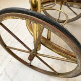 Cart serves brass bar