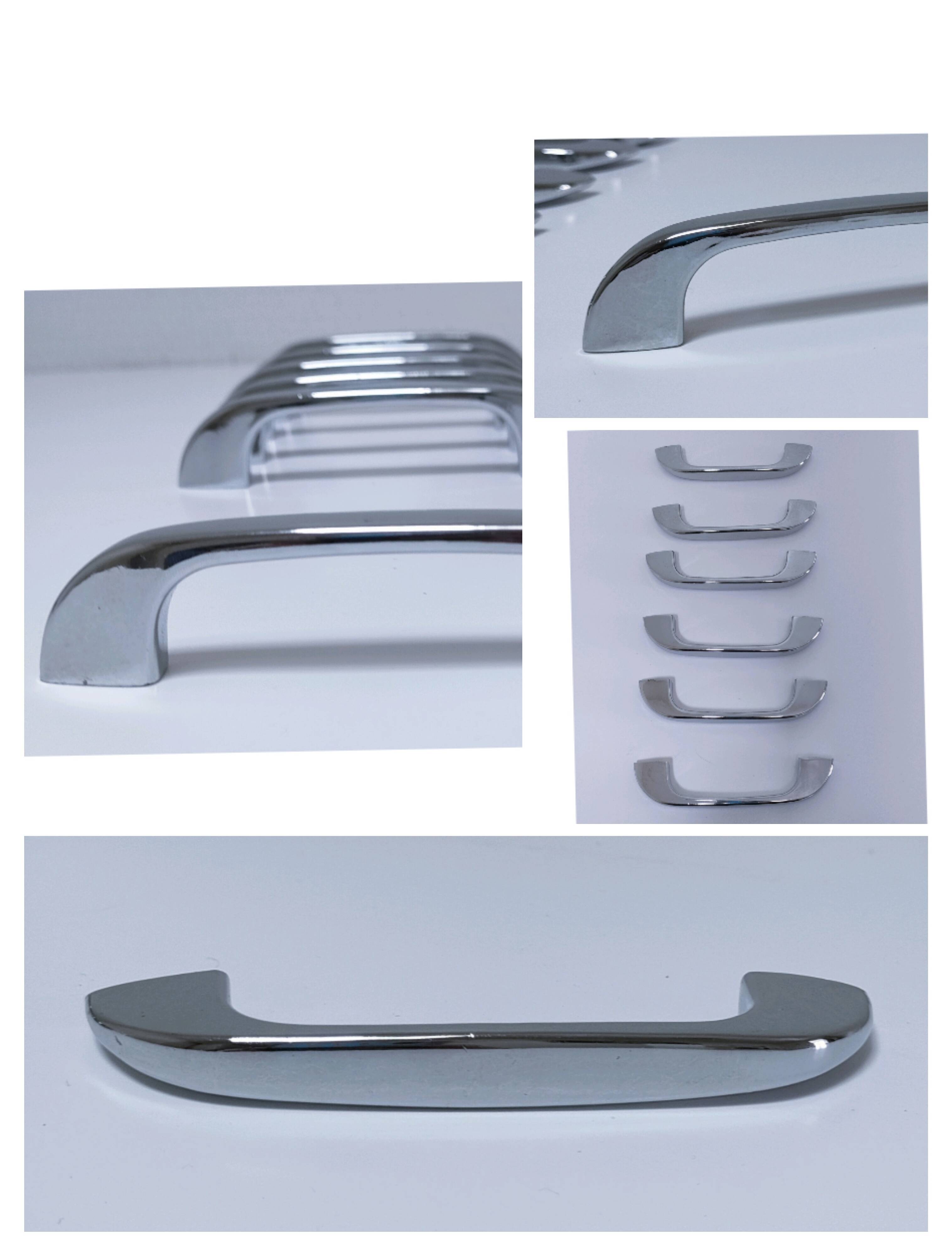 six chrome steel handles from the 1970s
