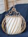 Suspension vintage en rotin