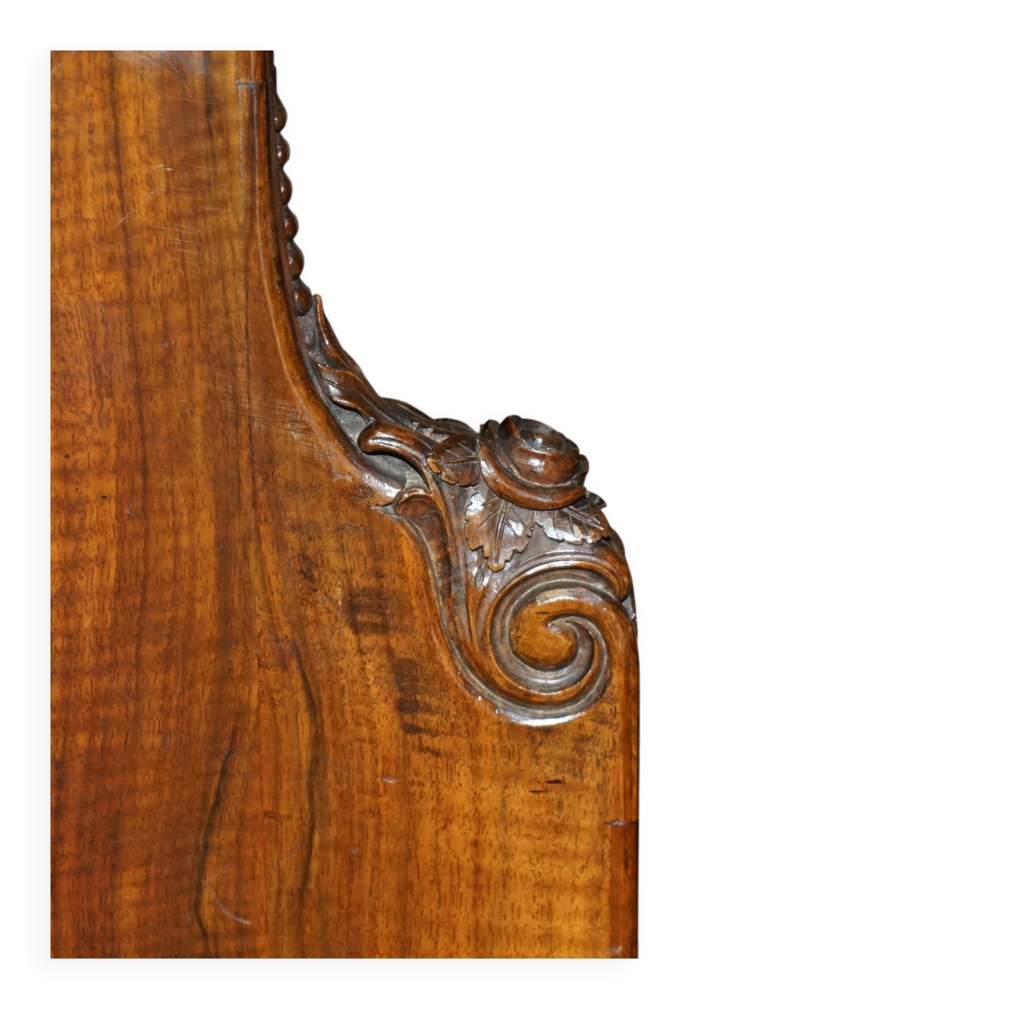 Pair of Regency cascade bookshelves in hardwood, 2.1 m in height.